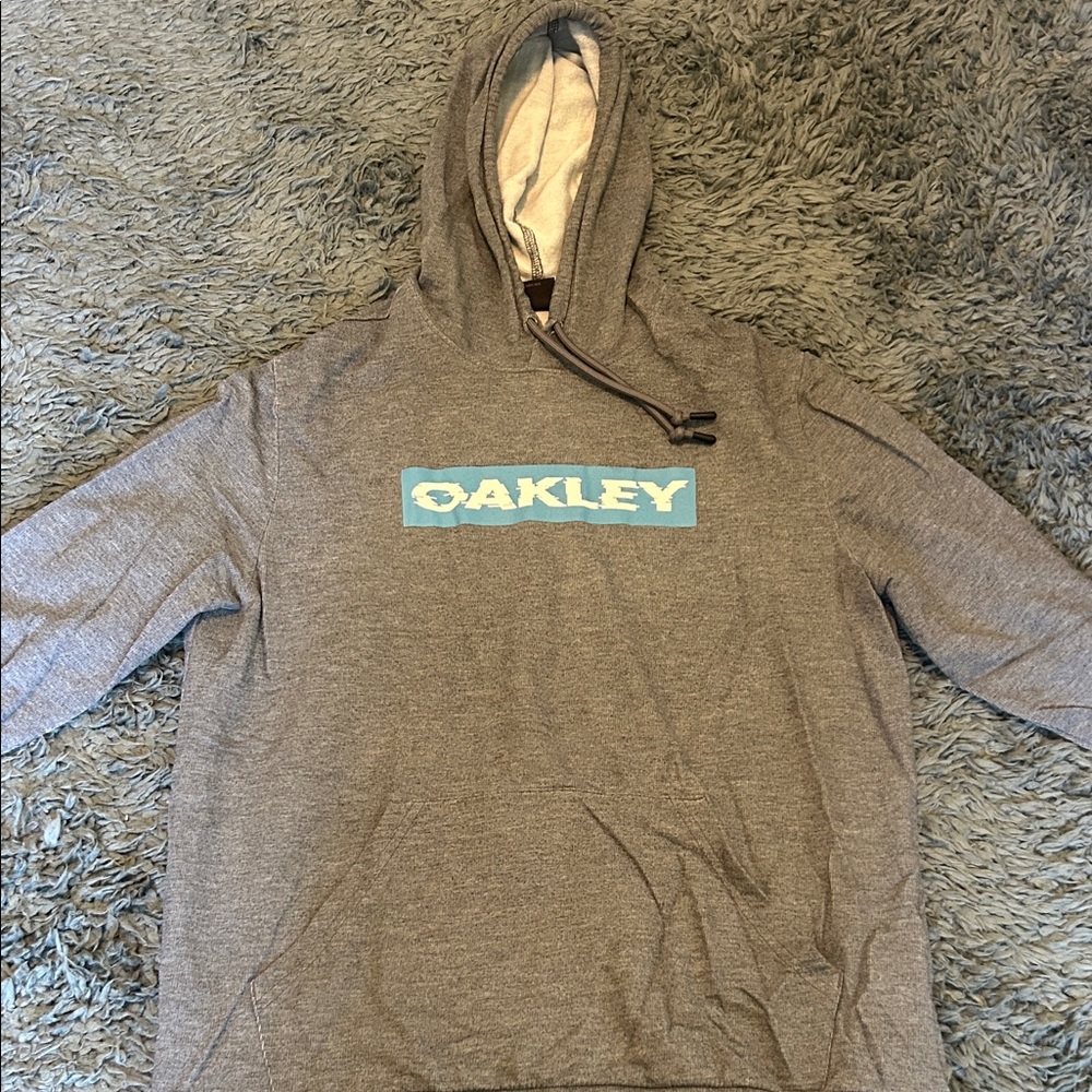 Oakley Gray Hoodie Sweater for Men